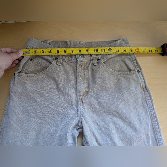 WRANGLER Vintage Prenium Quality Men Jeans Size 30x30 100% Cotton - Picture 8 of 10